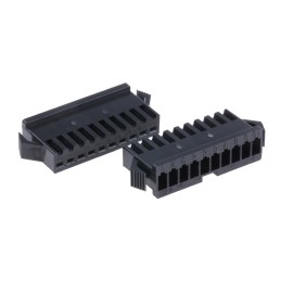 10 pcs - JST Male Connector Housing, 10 Way, 1 Row