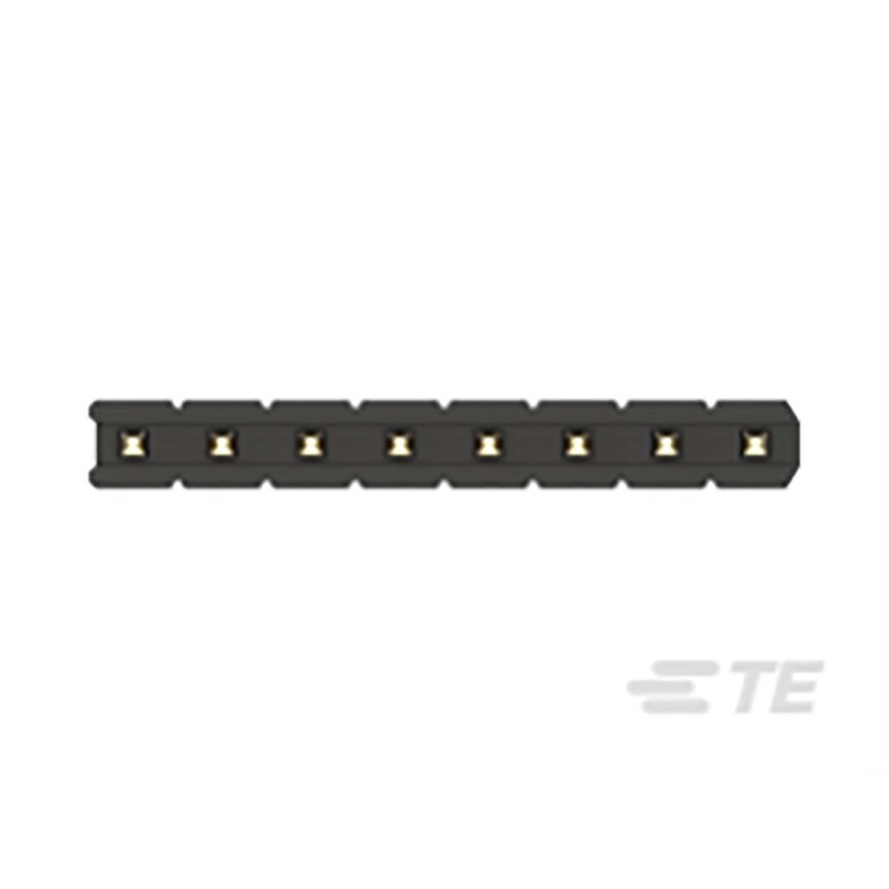 10 pcs - TE Connectivity AMPMODU Series Straight Through Hole Pin Header, 10 Contact(s), 2.0mm Pitch, 1 Row(s), Unshrouded