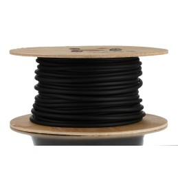 1 Reel of 50 M - Lapp Black 16 mm² Hook Up Wire, 5 AWG, 510/0.21 mm, 50m, Rubber Insulation