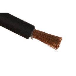 1 Reel of 50 M - Lapp Black 16 mm² Hook Up Wire, 5 AWG, 510/0.21 mm, 50m, Rubber Insulation