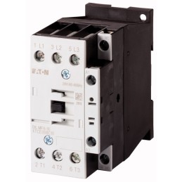 1 pcs - Eaton DILM Series Contactor, 220 V ac, 230 V dc Coil, 3-Pole, 6.5 kW, 1NC