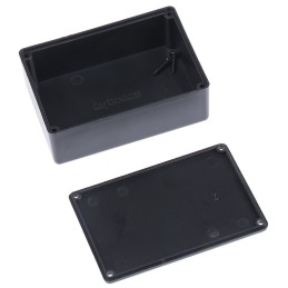 5 pcs - Black ABS Potting Box With Lid, 64 x 44 x 25mm