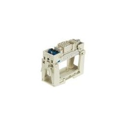 1 pcs : 09330009803 - Heavy Duty Power Connectors HAN SNAP 6B RAIL FIX HINGED ELEMENT MOD