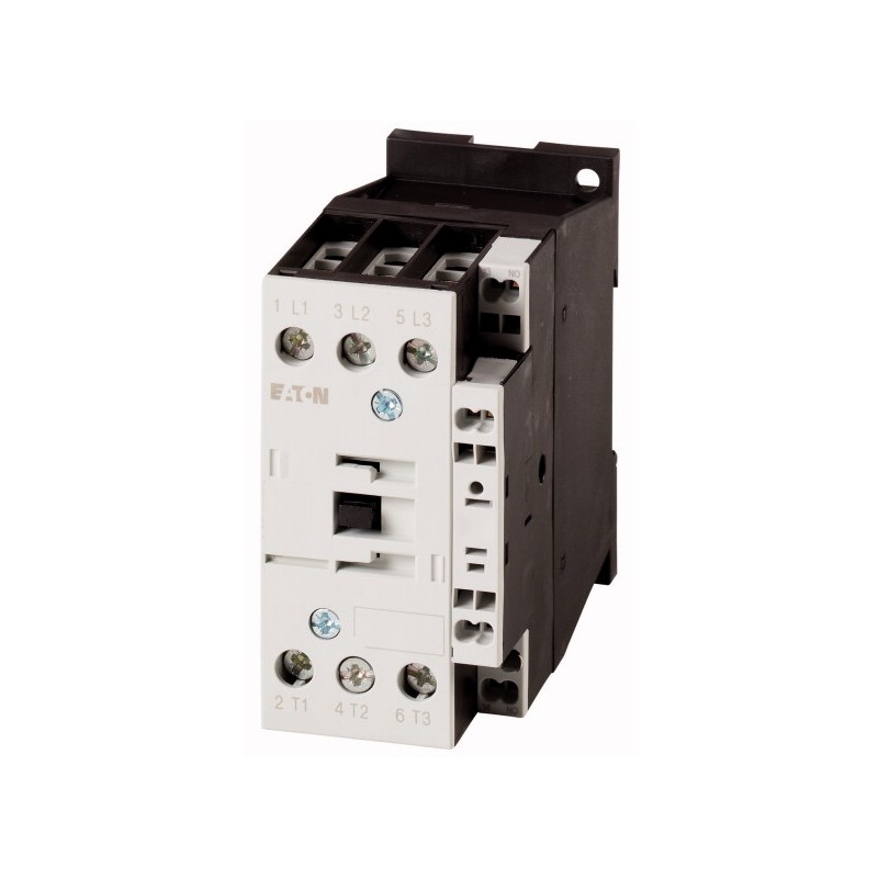 1 pcs - Eaton DILM Series Contactor, 220 V ac, 230 V dc Coil, 3-Pole, 3.5 kW, 1NC