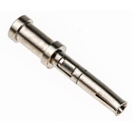 10 pcs - Bulgin Female Crimp Circular Connector Contact, Contact Size 8, Wire Size 20 - 18 AWG