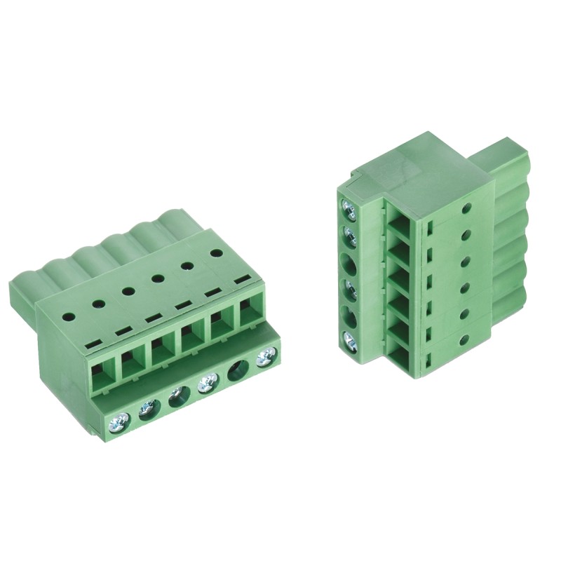 1 pcs - Wurth Elektronik 5.08mm Pitch 2 Way Pluggable Terminal Block, Plug, Cable Mount, Screw Termination