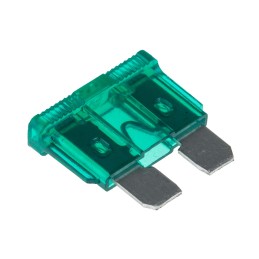 10 pcs - RS PRO 30A Green Blade Car Fuse, 32V dc