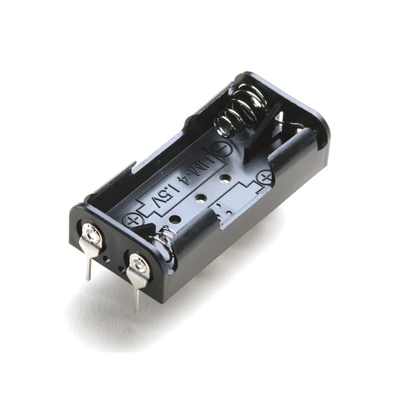 5 pcs - Takachi Electric Industrial AAA Battery Holder, Button & Leaf Spring Contact