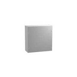 1 pcs : CS884 - Electrical Enclosures N1 Screw Cover - 8 x 8 x 4 - Steel/Gray