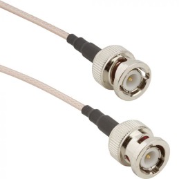 1 pcs - Amphenol RF Male BNC to Male BNC Coaxial Cable, RG316 Coaxial, Terminated