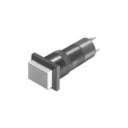 1 pcs : 01-040.002 - Industrial Panel Mount Indicators / Switch Indicators INDICATOR RECT BLK QC