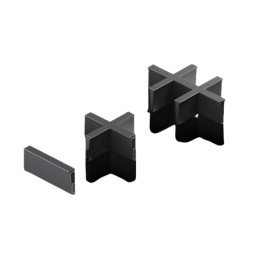 5 pcs - Rittal AX Series Plastic Corner Inlay for Use with Plastic Gland Plate