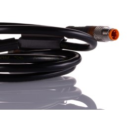 1 pcs - Lumberg Automation Straight Male 4 way M8 to Straight Female 4 way M8 Sensor Actuator Cable, 1m