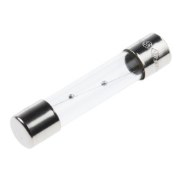 10 pcs - RS PRO 2A T Glass Cartridge Fuse, 6.3 x 32mm