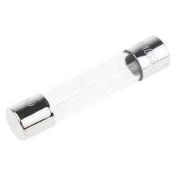 10 pcs - RS PRO 1A F Glass Cartridge Fuse, 6.3 x 32mm