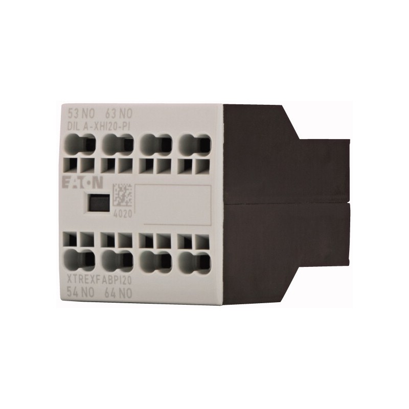 1 pcs - Eaton Auxiliary Contact, 2 Contact, 2 NO, Front Fixing