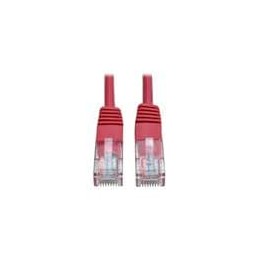 1 pcs : N002-005-RD - Ethernet Cables / Networking Cables 5' Cat5e/Cat5 350MHz RJ45 M/M Red 5'