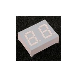 1 pcs : DA04-11GWA - LED Displays & Accessories Dual Green 568nm Common Anode