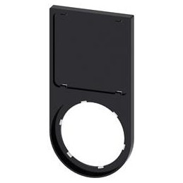 1 pcs : 3SU19000AT100AA0 - Switch Fixings LABEL HOLDER, 27 X 27MM, ROUNDED BOTTOM