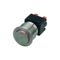 1 pcs : 1241.6821.1120000 - Pushbutton Switches Latch 12A 250VAC 19MM ST SF