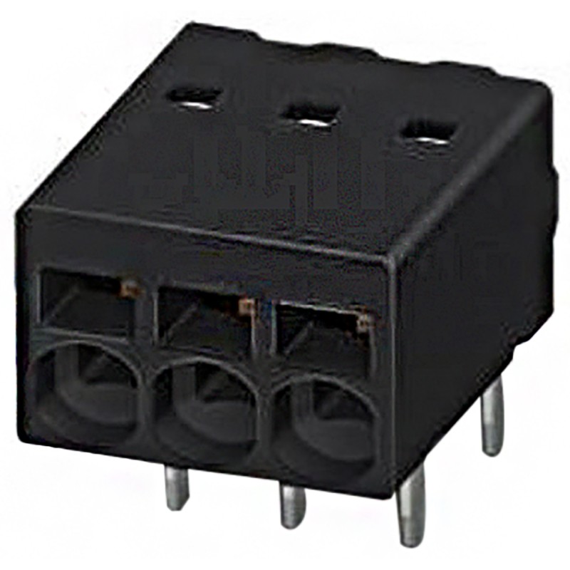 5 pcs - Phoenix Contact PTSM 0.5/ 4-2.5-H THR R32 Series PCB Terminal Block, 4-Contact, 2.5mm Pitch, Through Hole Mount, 1-Row,