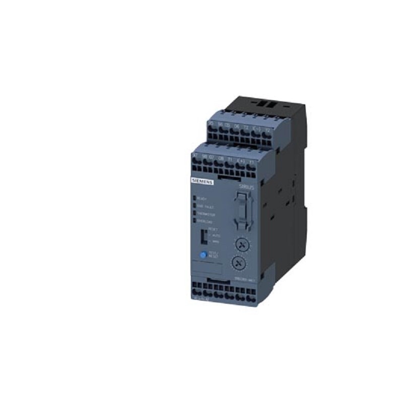 1 pcs - Siemens Solid State Overload Relay 2NO + 2NC, 0.3 - 630 A F.L.C, 630 A Contact Rating, 0.5 W, 24 - 240 V,