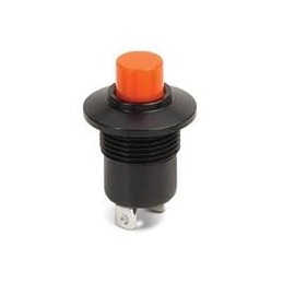 1 pcs : P3-31122 - Pushbutton Switches Style 3 Sldr Std. N.O. Mmtry Black