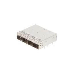 1 pcs : 172473-5004 - I/O Connectors ZHD SMT CAGE TOP 1X4, SS