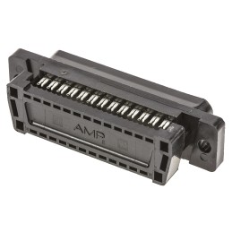 40 pcs - TE Connectivity Amplimite HDF-20 25 Way Right Angle Cable Mount D-sub Connector Plug, 2.77mm Pitch