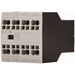 1 pcs - Eaton Auxiliary Contact, 4 Contact, 1 NC, 3 NO, Front Fixing