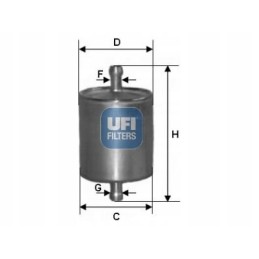 UFI fuel filter 31 760 00