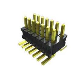 1 pcs - Samtec FTR Series Straight Surface Mount Pin Header, 20 Contact(s), 1.27mm Pitch, 2 Row(s), Unshrouded