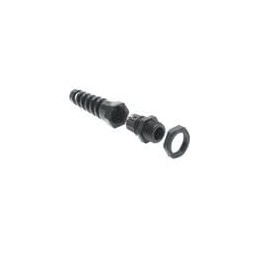 1 pcs : 3478 - Cable Glands, Strain Reliefs & Cord Grips FLEX RLTF 21 BLK W/3175 NUT
