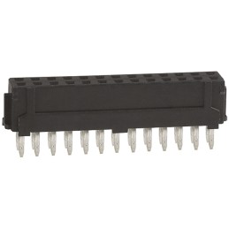 10 pcs - Hirose DF11 Series Straight Through Hole Mount PCB Socket, 26-Contact, 2-Row, 2.0mm Pitch, Solder Termination