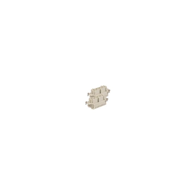 1 pcs : 09330162712 - Heavy Duty Power Connectors FEMALE INSERT 32 POLE CRIMP TERM