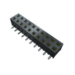 41 pcs - Samtec SMM Series Straight Surface Mount PCB Socket, 14-Contact, 2-Row, 2mm Pitch, Solder Termination