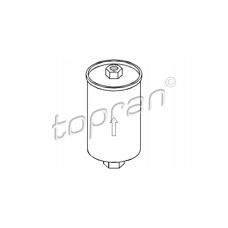 Topran fuel filter 300 531 suzuki 35339 86ca0