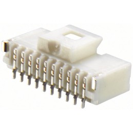 10 pcs - Molex Pico-Clasp Series Right Angle Surface Mount PCB Header, 5 Contact(s), 1.0mm Pitch, 1 Row(s), Shrouded