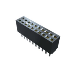 1 pcs - Samtec SFMC Series Straight Surface Mount PCB Socket, 28-Contact, 2-Row, 1.27mm Pitch, Through Hole Termination