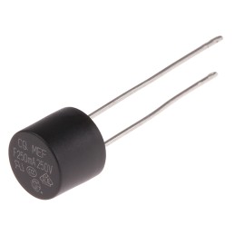 10 pcs - RS PROPC Board Non Resettable Fuse, Radial 250mA, 250V ac