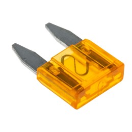 10 pcs - RS PRO 5A Tan Blade Car Fuse, 32V dc