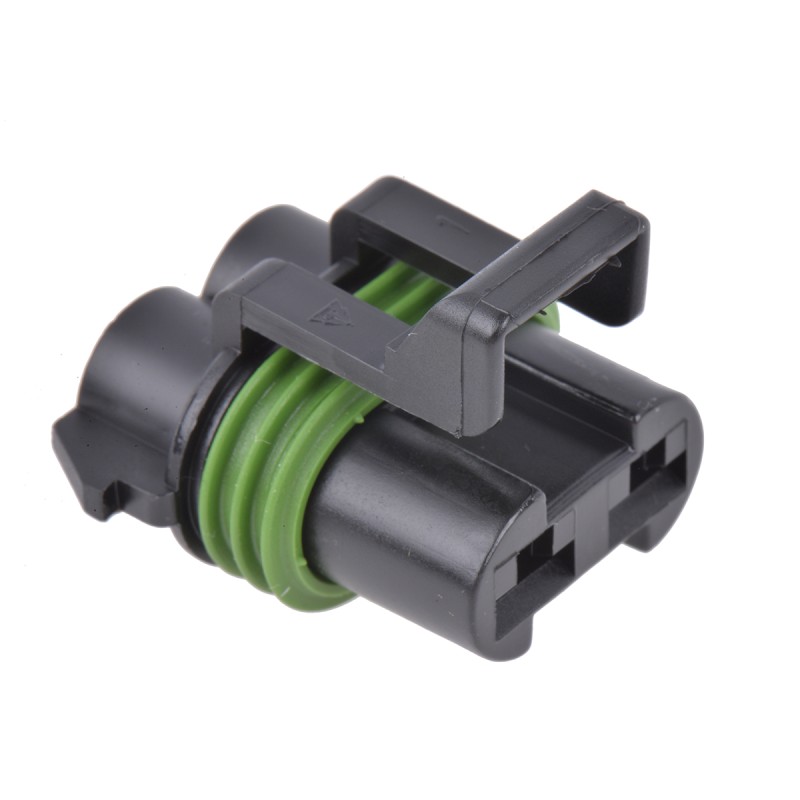 10 pcs - Delphi, Metri-Pack 630 Automotive Connector Socket 2 Way, Crimp Termination