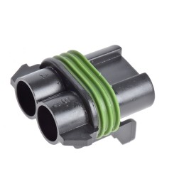 10 pcs - Delphi, Metri-Pack 630 Automotive Connector Socket 2 Way, Crimp Termination