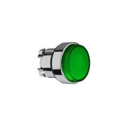 1 pcs : ZB4BH33 - Switch Actuators PUSH PUSH EXTND FOR LED GREEN