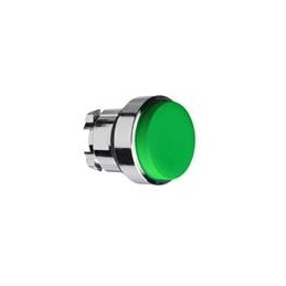 1 pcs : ZB4BH3 - Switch Actuators EXTND PUSH ON/ PUSH OFF NON-ILLUM GR