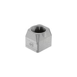1 pcs : 19140020401 - Heavy Duty Power Connectors Han-Modular Twin hood top entry M20