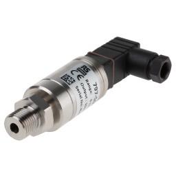 1 pcs - RS PRO Pressure Sensor, 0bar Min, 400bar Max, Voltage Output, Relative Reading