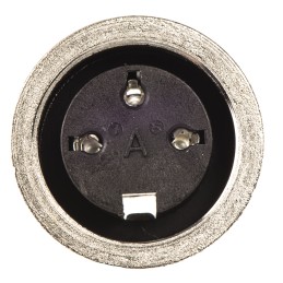 1 pcs - Amphenol C 091 D Series, 3 Pole Din Socket Socket, 5A, 300 V ac/dc IP67, Screw On