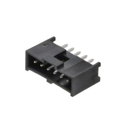 10 pcs - Molex C-Grid III Series Vertical PCB Header, 6 Contact(s), 2.54mm Pitch, 1 Row(s), Shrouded