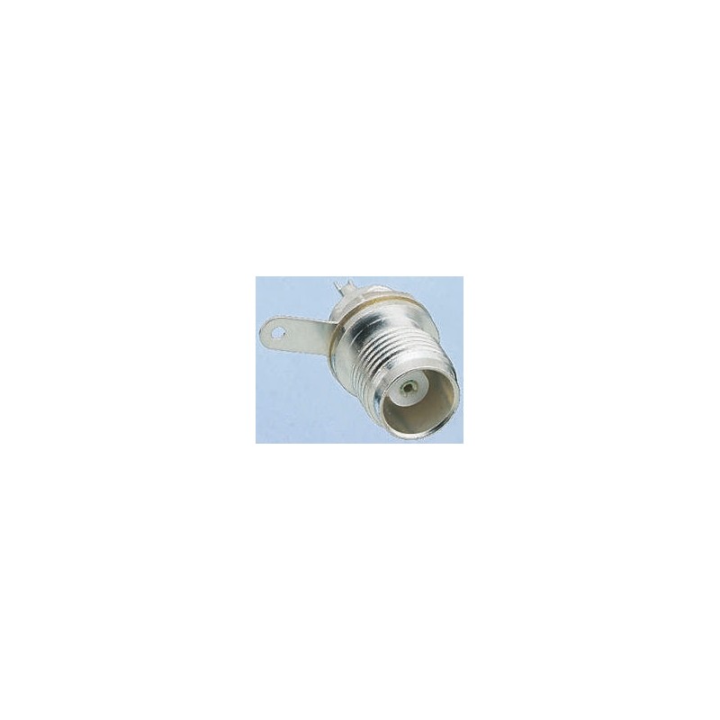 1 pcs - Amphenol RF, jack Panel Mount TNC Connector, 50Ω, Solder Termination, Straight Body